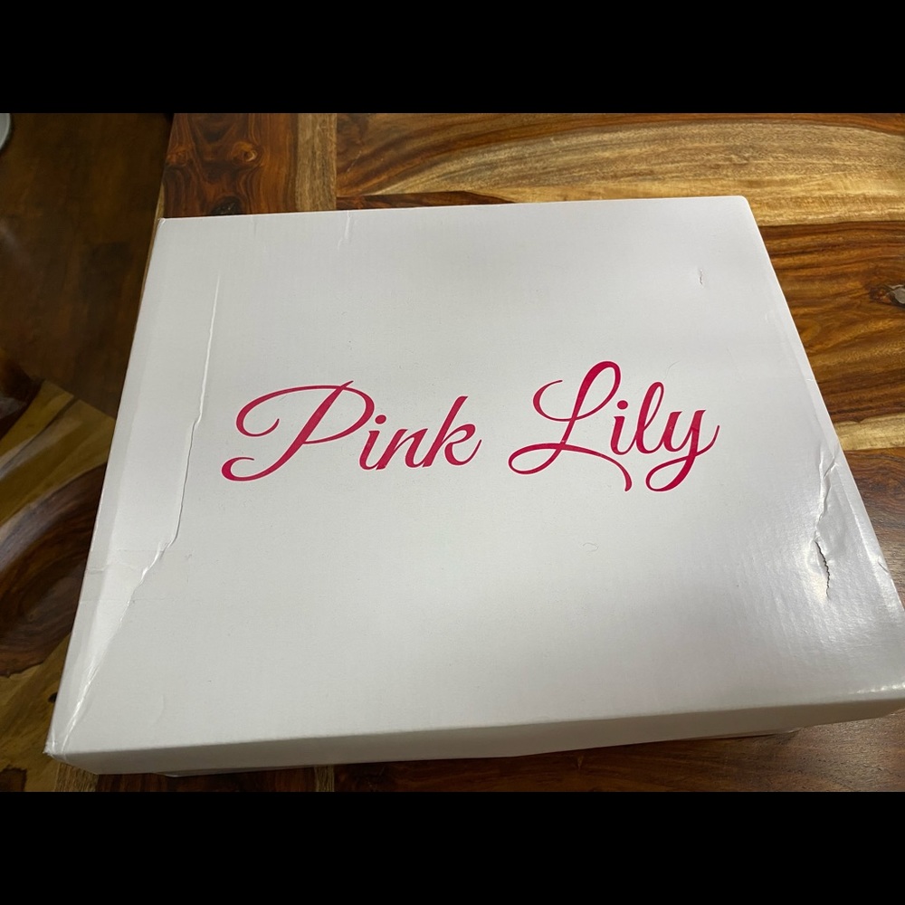 Pink Lily Heel Booties
